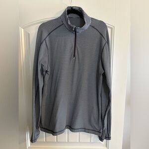 lululemon athletica Men’s Striped black/white pullover